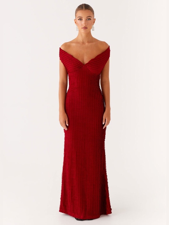 Peppermayo Dresses & Skirts - Peppermayo Chantelle Maxi Dress in Red - Size XS